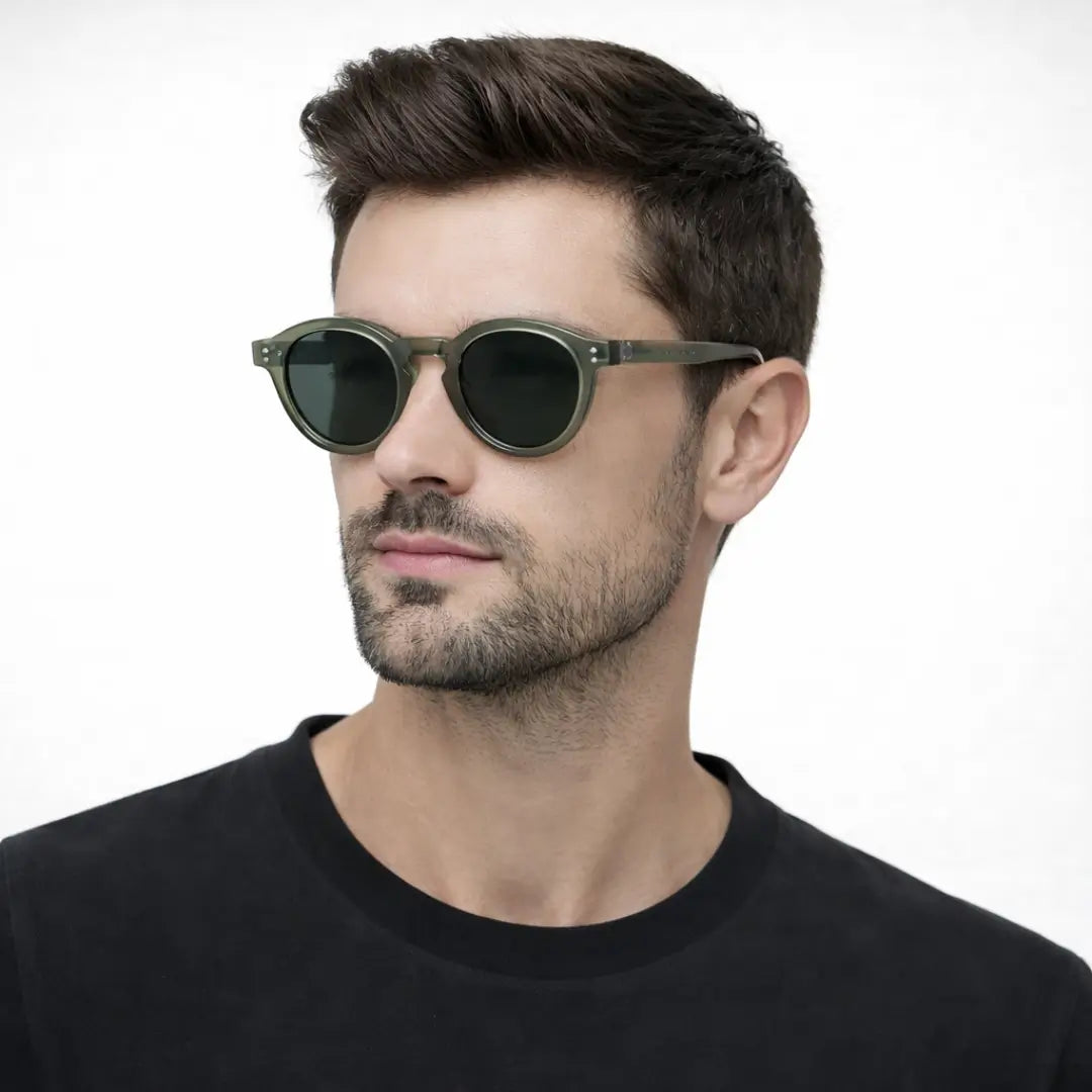 óculos de sol polarizado,
óculos de sol masculino,
óculos de sol feminino,
Óculos de Sol,
Caterside,
Óculos de Sol Line Olive Moss