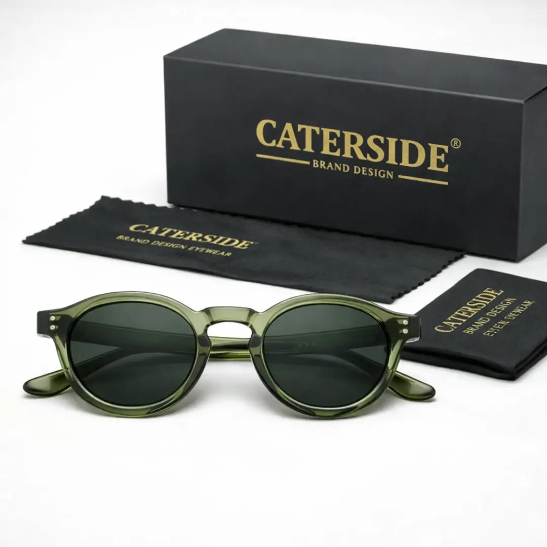 óculos de sol polarizado,
óculos de sol masculino,
óculos de sol feminino,
Óculos de Sol,
Caterside,
Óculos de Sol Line Olive Moss