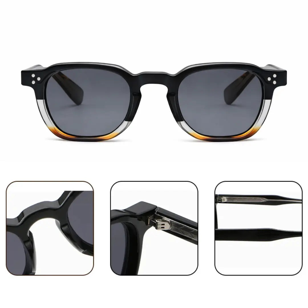 Óculos de Sol Base Black Tortoise Crystal