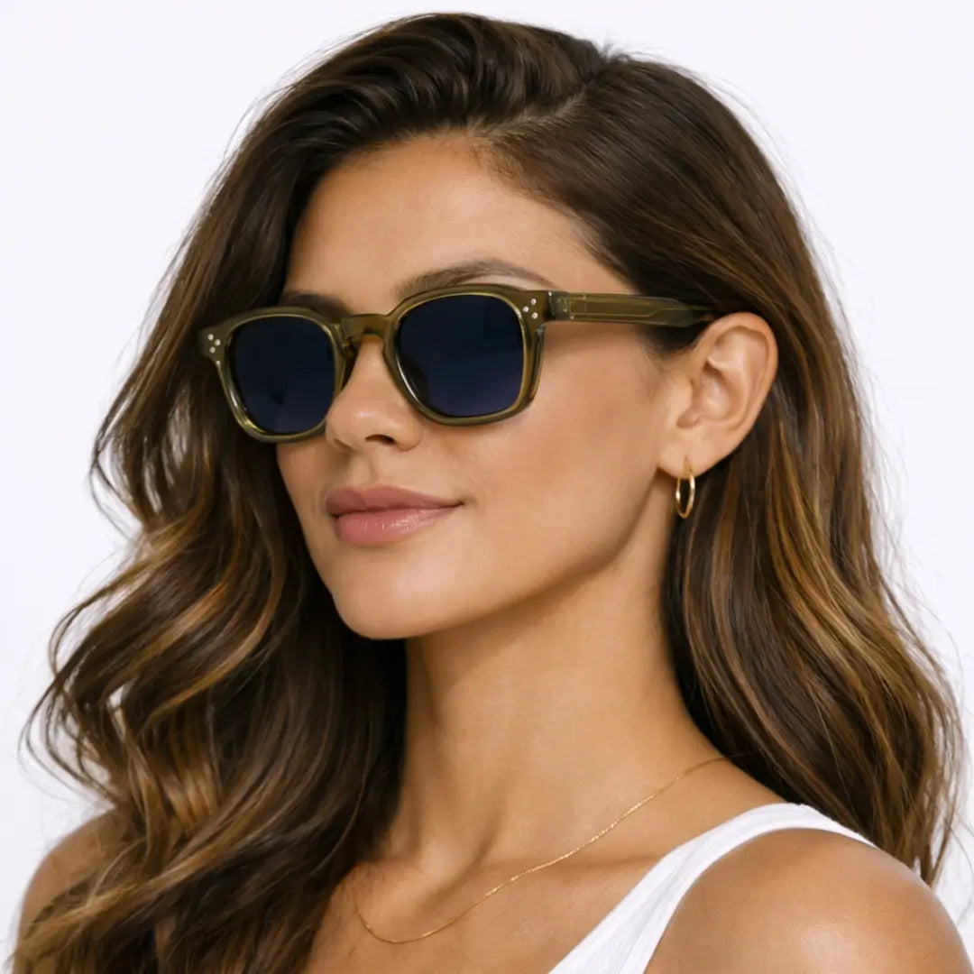 Óculos de Sol Base Deep Olive Crystal