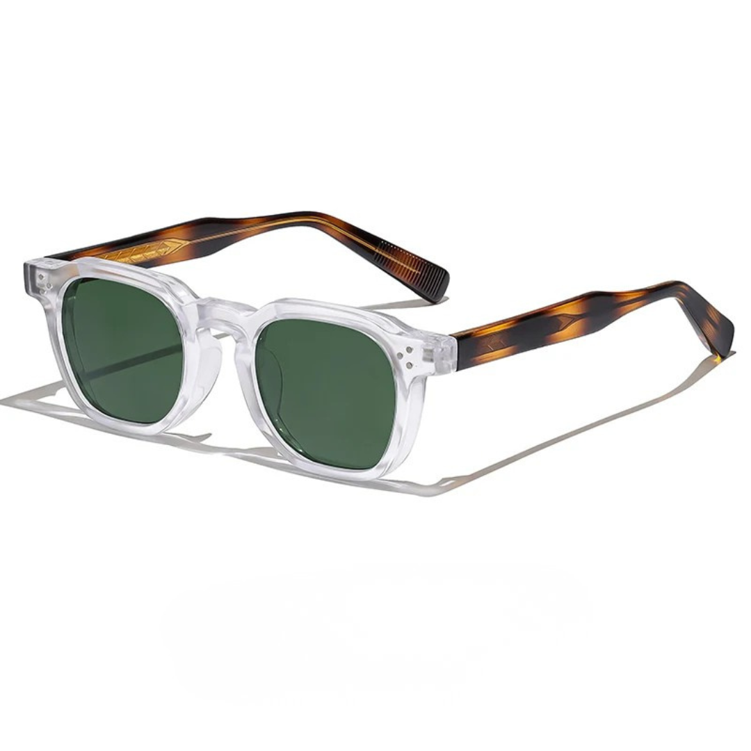 Óculos de Sol Base Tortoise Green Crystal