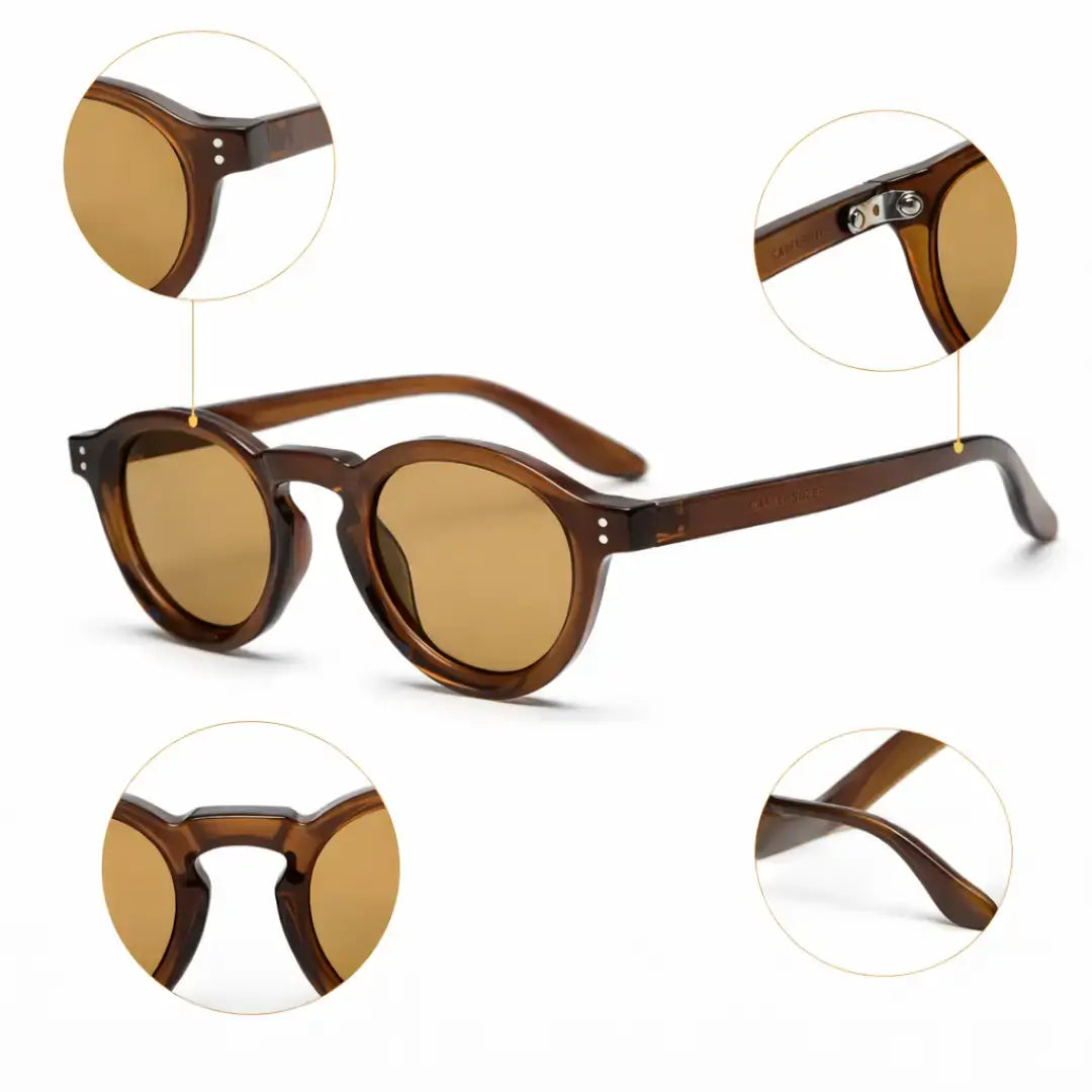 óculos de sol polarizado,
óculos de sol masculino,
óculos de sol feminino,
Óculos de Sol,
Caterside,
Óculos de Sol Line Amber Brown