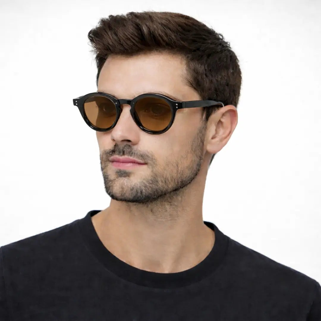 óculos de sol polarizado,
óculos de sol masculino,
óculos de sol feminino,
Óculos de Sol,
Caterside,
Óculos de Sol Line Black Amber