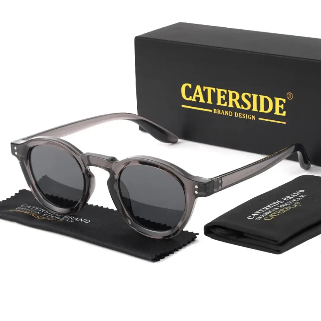 óculos de sol polarizado,
óculos de sol masculino,
óculos de sol feminino,
Óculos de Sol,
Caterside,
Óculos de Sol Line Smoke Grey